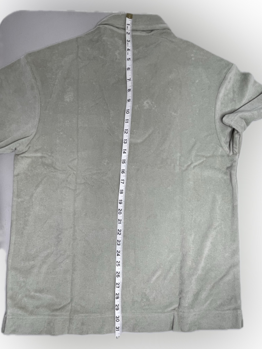 Relaxed Terry Polo in Light Sage, unisex, Size Large, NWT - Picture 8 of 11